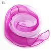 60x60CM Elegant Gradient Color Silk Scarf Women Luxury Small Square Scarf Summer Brand Performance Props Dancing Beach Scarves