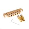 Musiclily Pro 10.5mm Pitch Pigtail Style Guitar Wraparound Bridge Tailpiece for Epiphone Les Paul and SG Electric Guitars, Gold