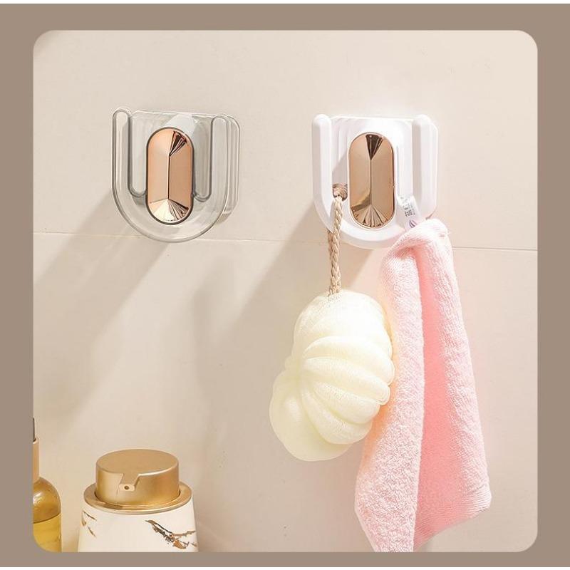 1 неперфорированный настенный крючок для ванной комнаты — фото 6