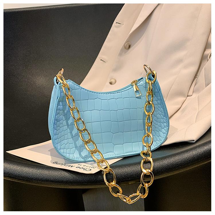 Bag Women's 2025 Spring New Fashion Trend Simple Shoulder Bag Casual Simple Handbag Underarm Bag