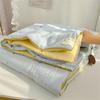 Summer Quilt Comforter Printed Thin Quilt for Home Decor Soft Cotton Breathable Air Conditioner Quilts Home Decor Soft Cotton Quilts