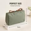 Partitioned Makeup Bag Large Capacity Multicolor Lightweight Travel Cosmetic Storage Pouch for Students Teen Girls