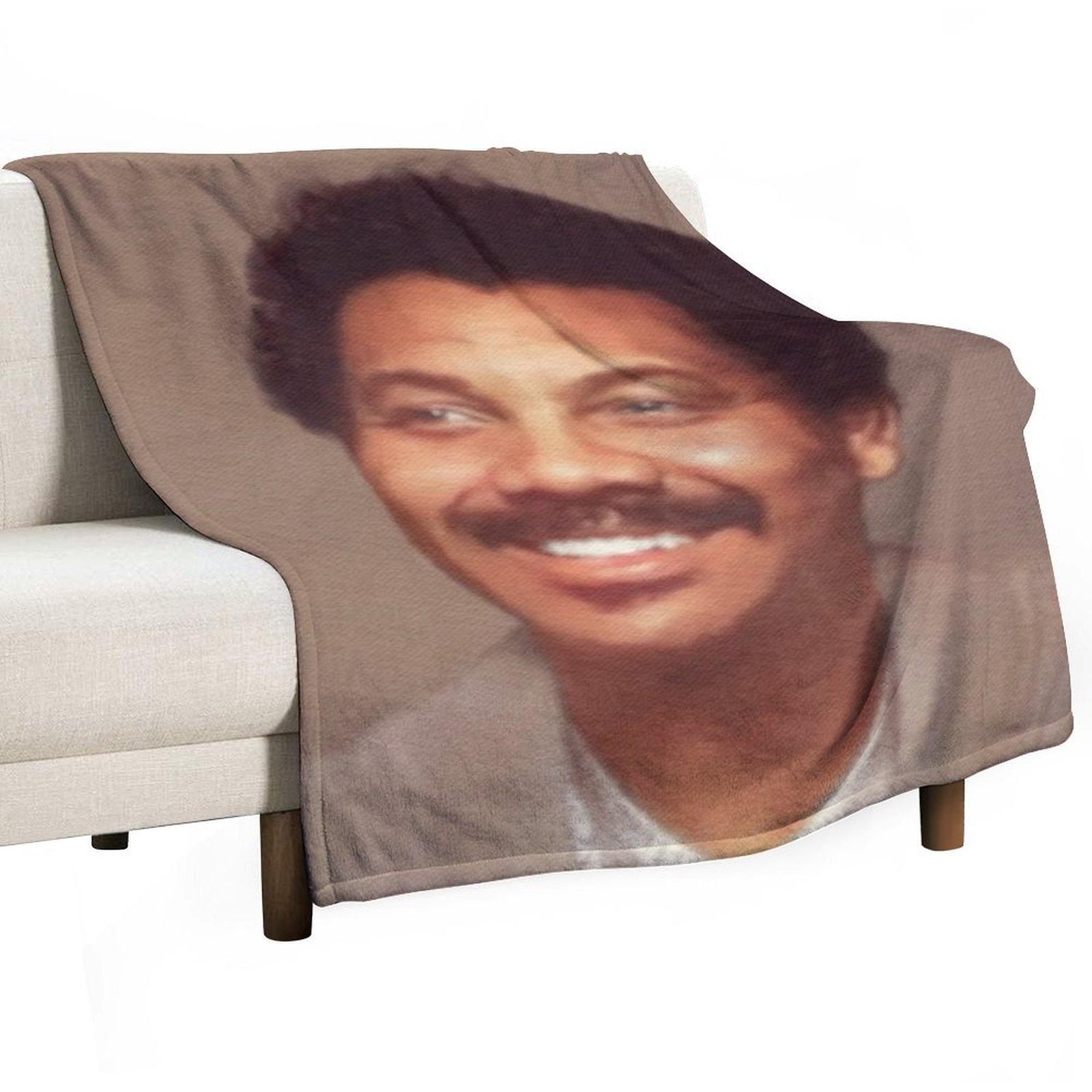 Tyrone Davis, Music Legend Throw Blanket Soft Plush Plaid For Decorative Sofa Warm Summer Blankets 30x40in