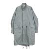 SEVEN BY SEVEN Gray 800-5110012 Nylon Silk Fishtail Coat/M-65 coat M GrayUsed
