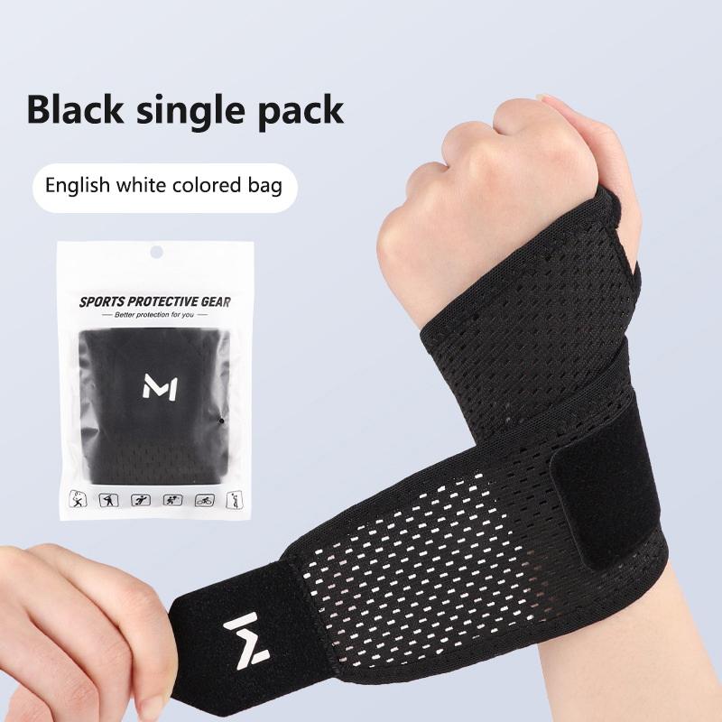 

Breathable Wrist Support Brace Adjustable Pressurized Wrist Protectors For Joint Pain Sprain Prevention Tendon Sheaths Unisex чёрный