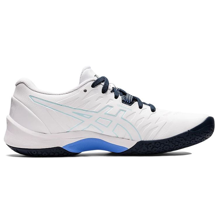 Asics Blast FF 2 Minimalist Comfortable Low-Top Badminton Shoes Women Shoes White Blue 1072A046-103