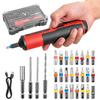 Wireless Electric Drill 2000mAh Battery Power Screwdriver Rechargeable Small Electric Drill for Electronics Camera Laptop and PC