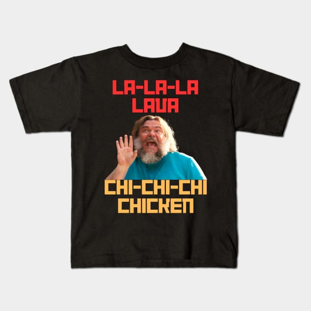 2025 Новая мужская женская футболка LA LA LAVA CHI CHI CHIKEN Рубашка Steve s Lava Chicken Хлопковая летняя повседневная футболка с коротким рукавом S