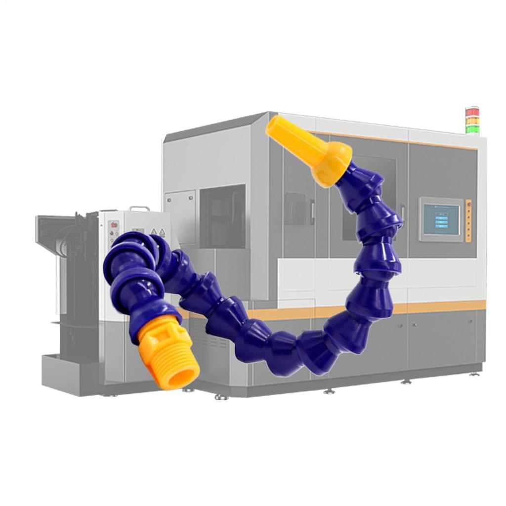 Pneumatic Tube Thread Plastic Flexible Plastic Adjustable Water Oil Coolant Pipe Hose for Lathe Machine Sturdy