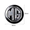 56/60MM 4Pcs Car Wheel Center Hub Cap Badge Accessories For Morris Garages MG ZS 7 6 Cyberster MG4 EV ES HS One GT GS MG3 ZX MG7