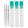 3PCS Soldering Iron Tip Fit for C210 Stainless Steel Soldering Station Welding Replacement Tips with Storage Box