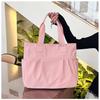 Bitcuem Women's Large Capacity Lightweight A4 Tote Bag, Waterproof, 2-Way, Perfect for Commuting, School, Travel, Shopping, and Walking (Black)