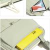 Fabric Business Travel Bag For 14 15Inch Laptops Ergonomic Shoulder Carry Work Essential