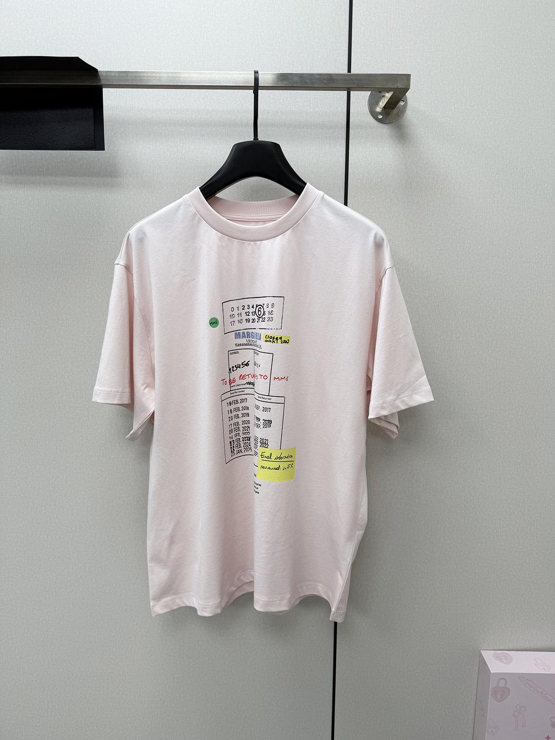 Nanyou 2026 Spring Unisex Digital Print Loose Short Sleeve T-shirt L розовый 3150₽