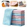 Fish scale pattern, residue-free cleaning cloth, 2025 new model, reusable microfiber glass cleaning cloth.