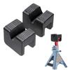 Universal Rubber Pad Cushion Bracket Car Lift Jack Stand Rubber Pads Black Rubber Slotted Floor Jack Pad Frame Rail Adapter