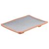 Melamine BBQ Rectangular Side Dish Plate - Imitation Porcelain Plastic, Creative Serving Plate, Drop-Resistant for Hot Pot & Barbecue Restaurants