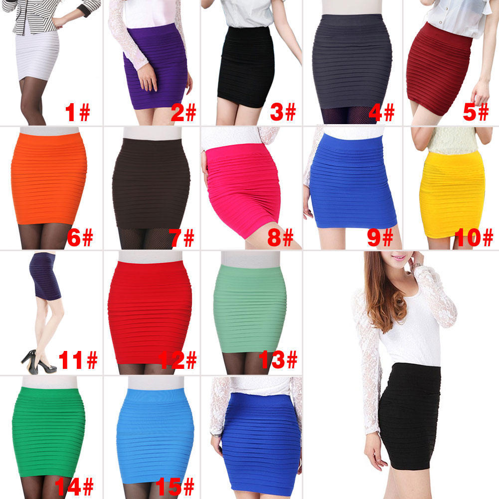 Women's office wear skirts Clearance