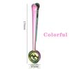 2-in-1 Stainless Steel Coffee Measuring Spoon Multifunctional Coffee Bean Spoon Milk Powder Flour Sealed Clamp Spoon Coffee Tool