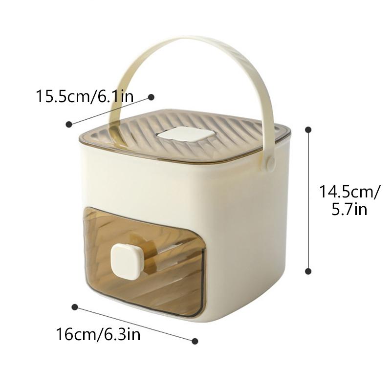 Pressed Ice Cube Mold Ice Tray With Lid For Home Refrigerator Homemade Ice Cube Storage Box