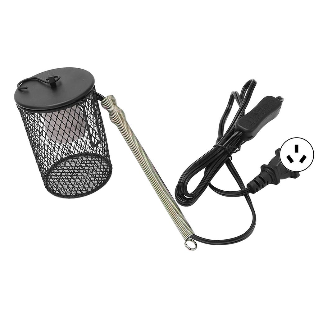 Profesjonalny, bezpieczny klosz do lampy grzewczej dla gadów Zapobiega poparzeniom Klosz do lampy izolacyjnej dla gadów do