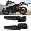 Pair Motorcycle Pedals CNC Aluminium Alloy Footpegs Anodizing Motorbike Foot Rest
