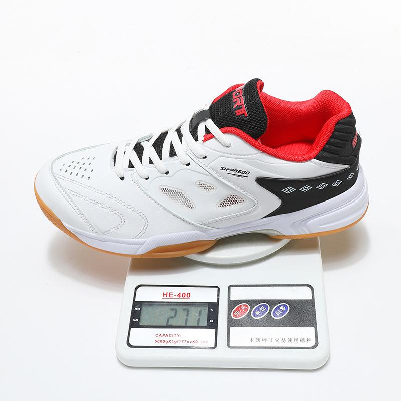 Badminton shoes Men's beef tendon sole non-slip tennis shoes Table tennis shoes Training shoes Large size, size sports shoes