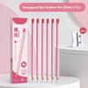 6PCS/Set Pencil Shape Eraser Without Leaving Marks Rubber Eraser Pencil Erasers  for Office School