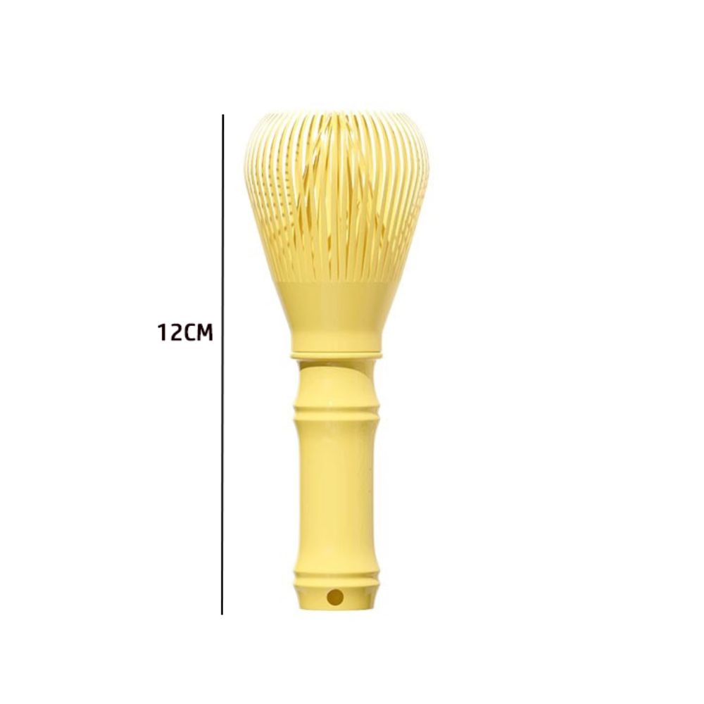 ABS Matcha Whisk Hangable Green Tea Powder Whisk Portable Tea Brush