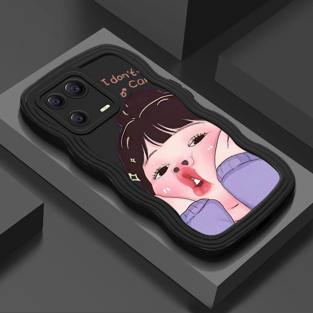 

Чехлы для мобильных телефонов iPhone 11 13 XR 15 Pro Max 12 14 Pro Max Чехол для iPhone 16 7 Plus 8 Plus XS Max Big Wave Solid Color Cartoon Anti-Drop Водонепроницаемый iPhone 16 Pro Max чёрный