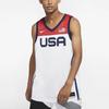 Nike Basketball Jerseys Men's White Moderate Bib & Brace CQ0147-100