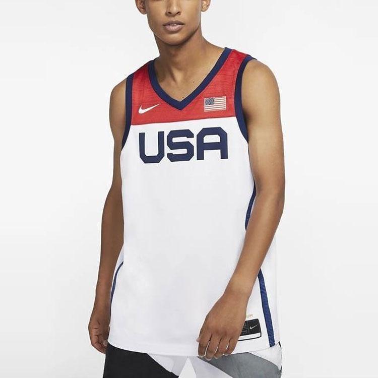 Nike Basketball Jerseys Men's White Moderate Bib & Brace CQ0147-100