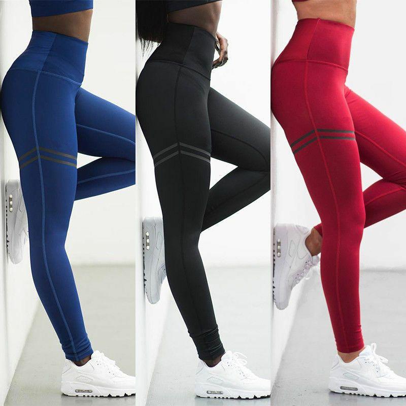 Sports Yoga Womens Workout Gym Fitness Leggings Pants Jumpsuit Clothes Athletic