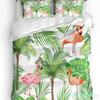3-teiliges Bettwäsche-Set Rosa Flamingo Heimtextil Bettbezug Kissenbezug Junge Kind Teenager Mädchen Bettwäsche Bezüge Set