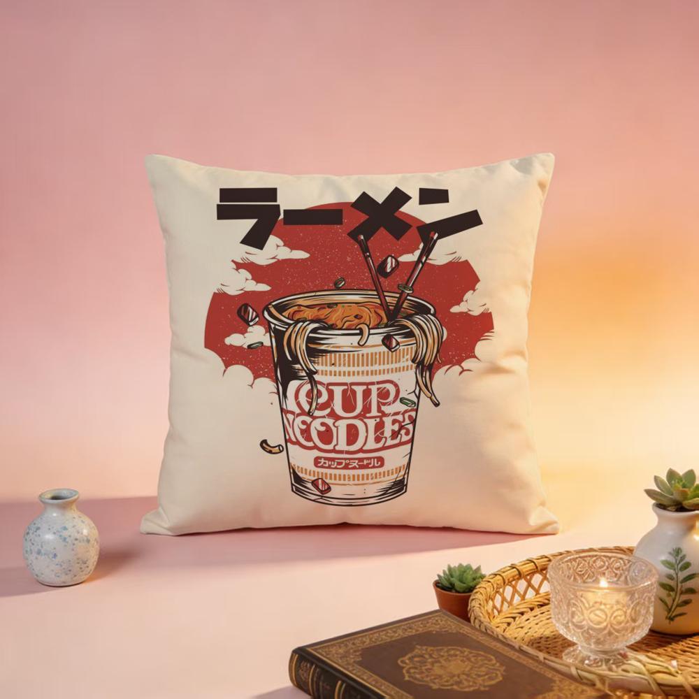 Hot TTakoyakied Cushion Cover Premium SkinFriendly Pillow Case MultiPurpose for Home Office Travel