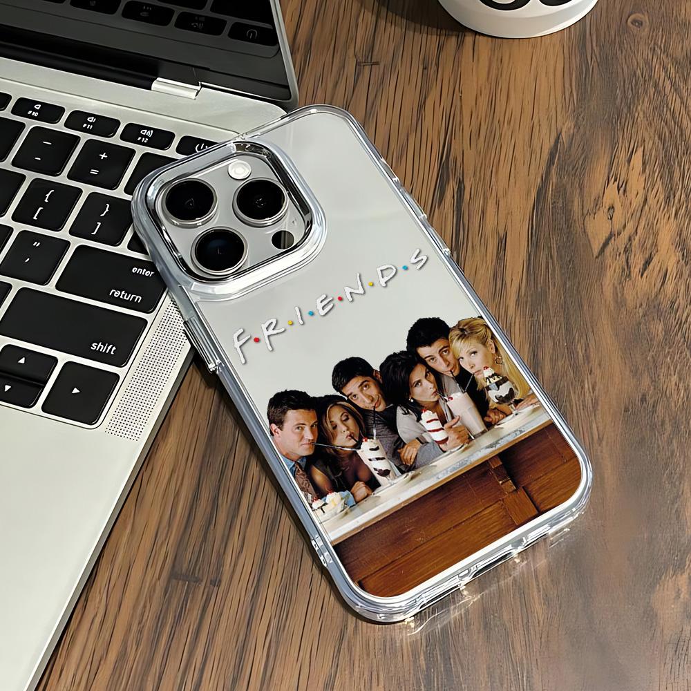 

Friends TV Show Phone Case For iPhone 17 16e 16 15 14 13 12 11 mini Pro Max X XR XSMAX 8 7 Air Plus Transparent Soft Cover iPhone XSMax