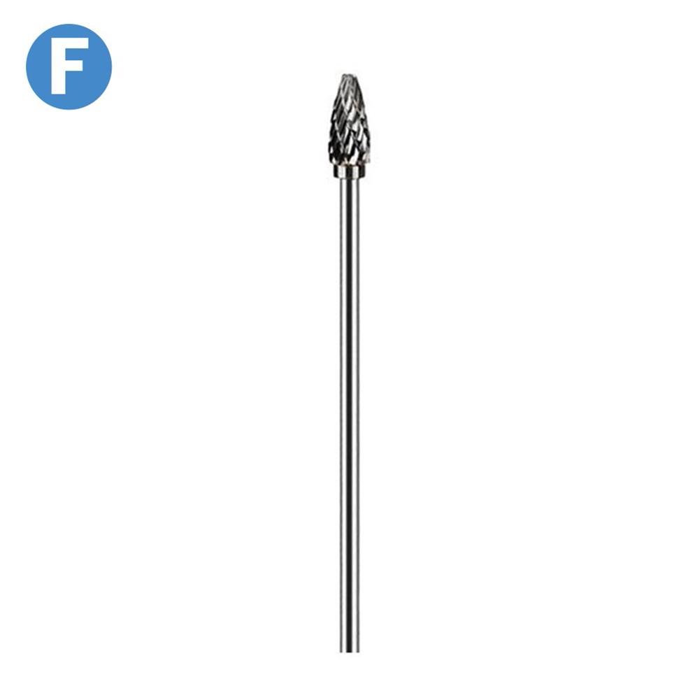 Rotary Burrs Tungsten Solid Carbide 1/8\" Shank Dia