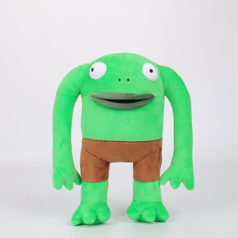 New Smiling Friends Plush Doll Birthday Gift For Mr. Frog Toy