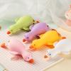 1/5Pcs Stress Relief Duck Squeeze Toy Decompression Lying Duck Sensory Toy Slow Rising Stress Ball Animal Fidget Toy