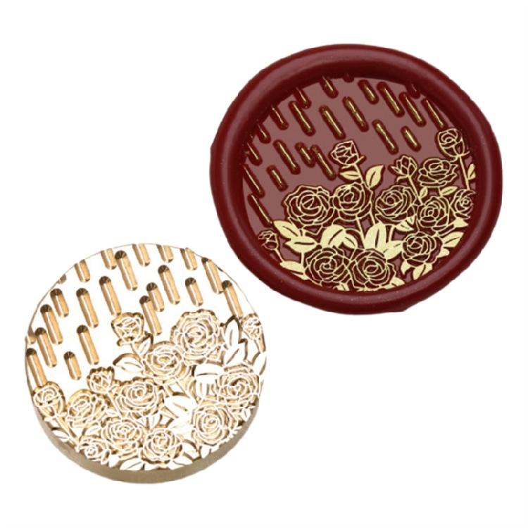 Geprägte Wachssiegelstempelkopf Abnehmbarer Dichtungs Messingstempelkopf für Geschenk Umschlag Einladungen Grußkarte Dekorationen