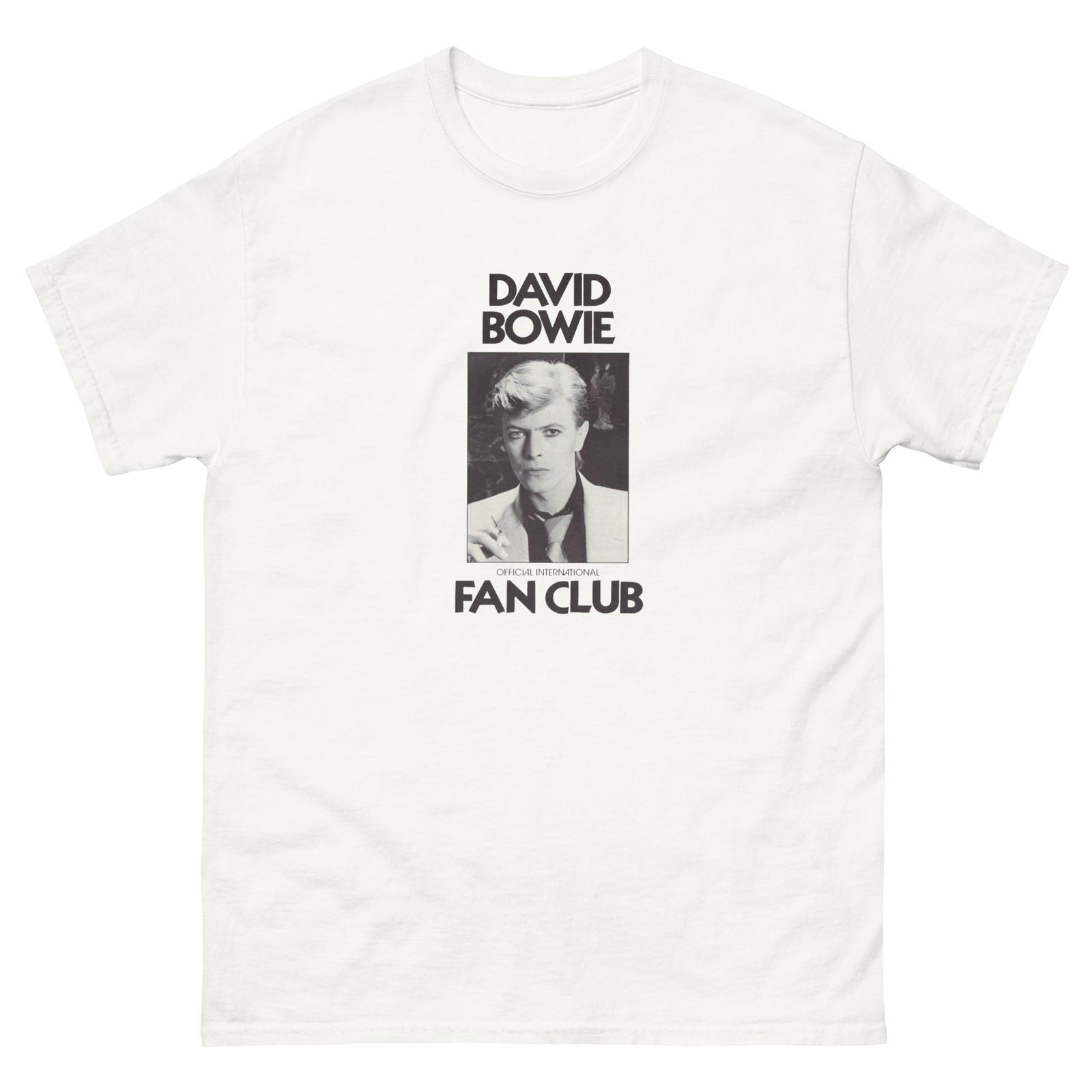 David Bowie Fan Club Unisex classic tee S