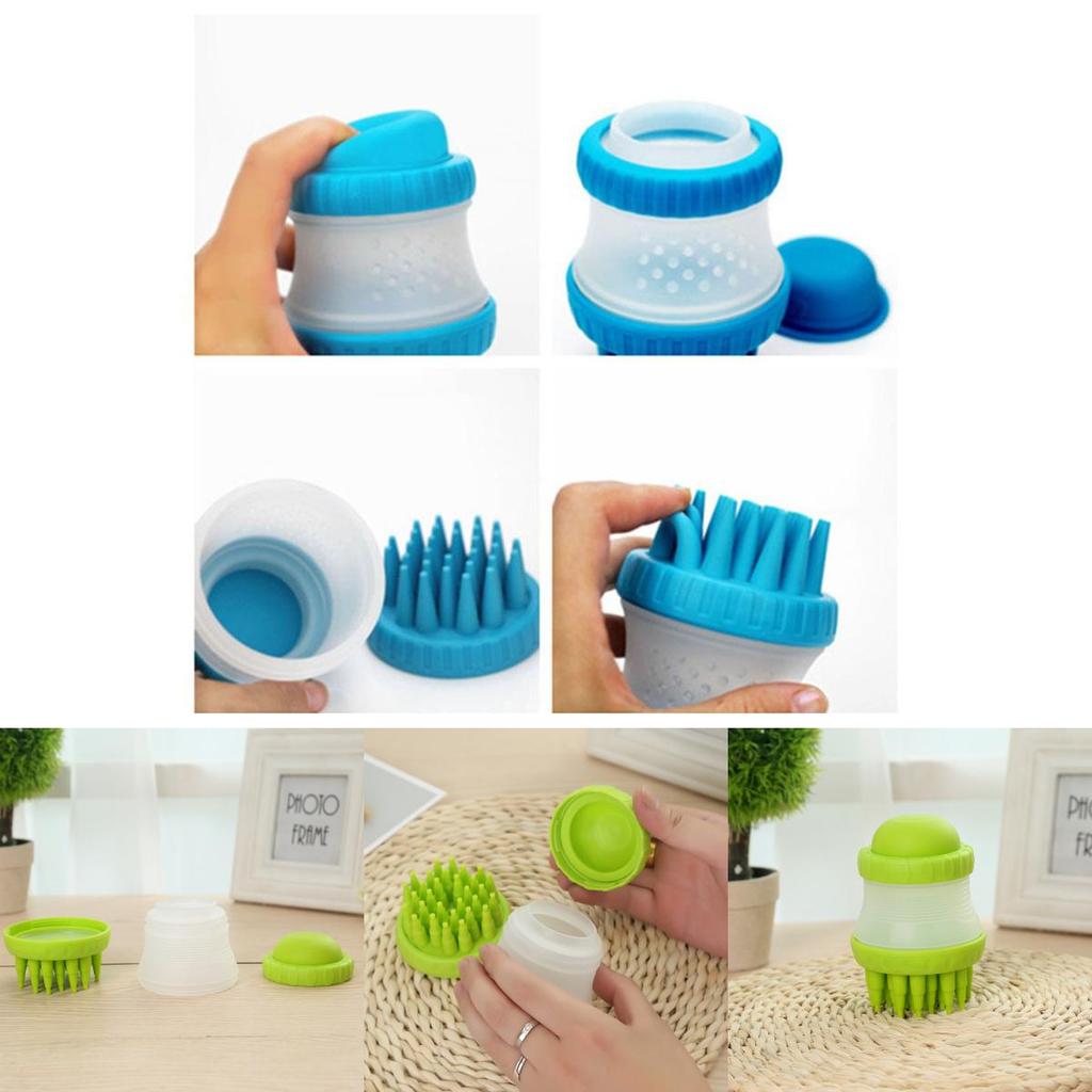 Versatile Pet Bath Brush For Dogs And Cats With Timeless Design And Comfort