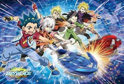 Ensky 108 Piece Jigsaw Puzzle Beyblade Burst Large Piece (26x38cm)