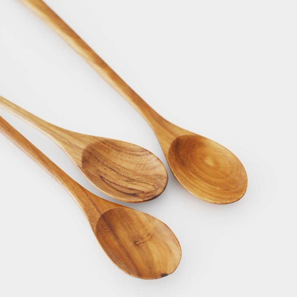 Romwood Indiantique Wooden Frying Spoon