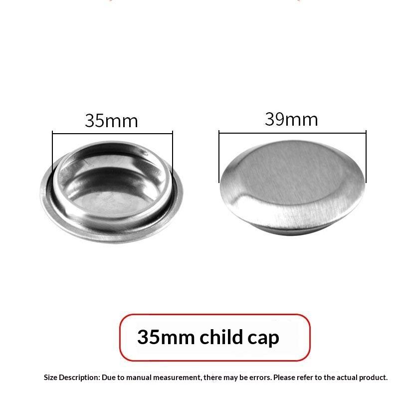2Pcs Stainless Steel Sink Plug Faucet Hole Cover Water Stopper Kitchen Drainage Seal Anti-leakage Basin Laundry Accessories