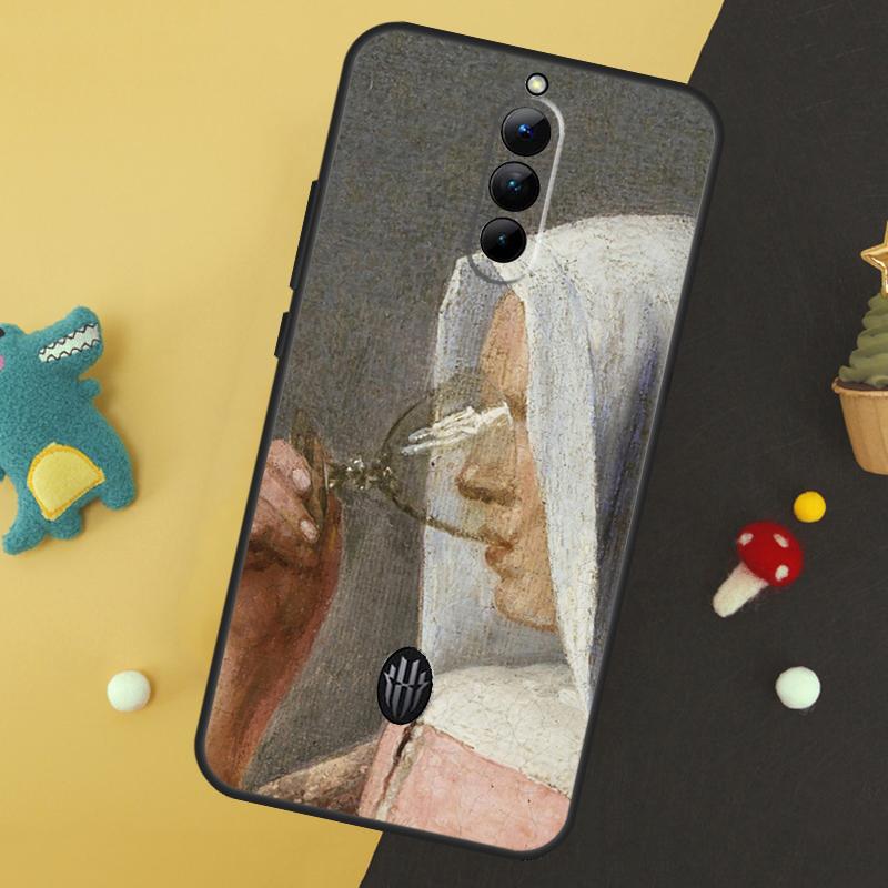 

Кейс Johannes Vermeer для ZTE Nubia Red Magic 8 8S 9 Pro Plus RedMagic 6 7 Pro 6S 7S Pro 5S 6R 5G Задняя крышка Red Magic 5G