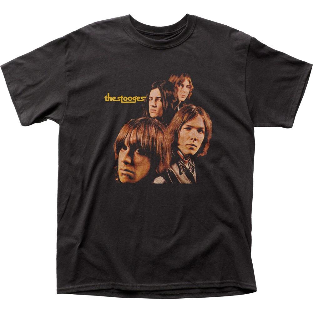 

Игги Поп The Stooges Мужская футболка Рок-н-ролл Музыка Классическая футболка группы Новая Черная L