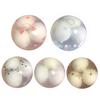 Crispy Sweet Dumplings Squeeze Ball DIY Shapeable Stress Ball Slow Rising Anxiety Relief Stretchy Transparent Ball Sensory Fidget Toy