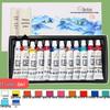 Chinese Painting Pigment Set - 12, 18, or 24 Colors for Beginners