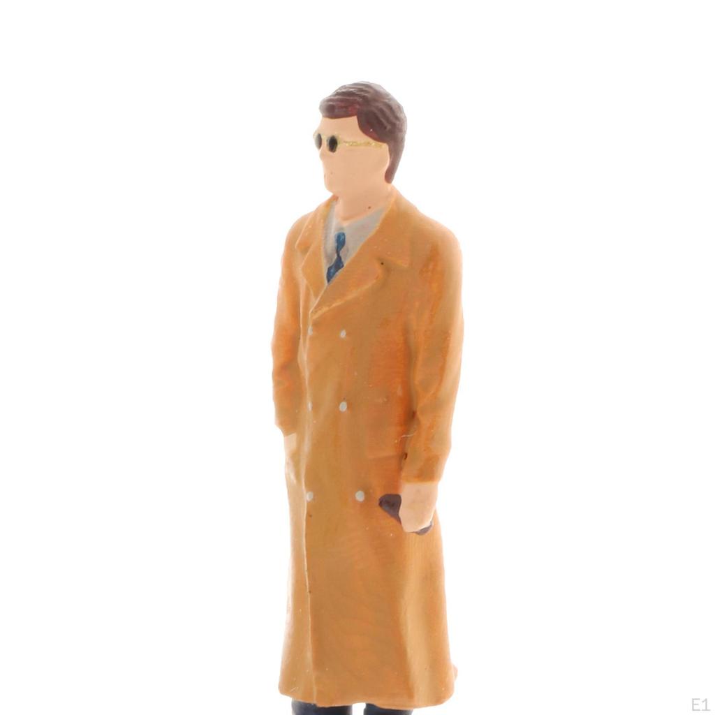 1/64 Figures Scale Diorama Hand Painted Statues Characters Doll Street